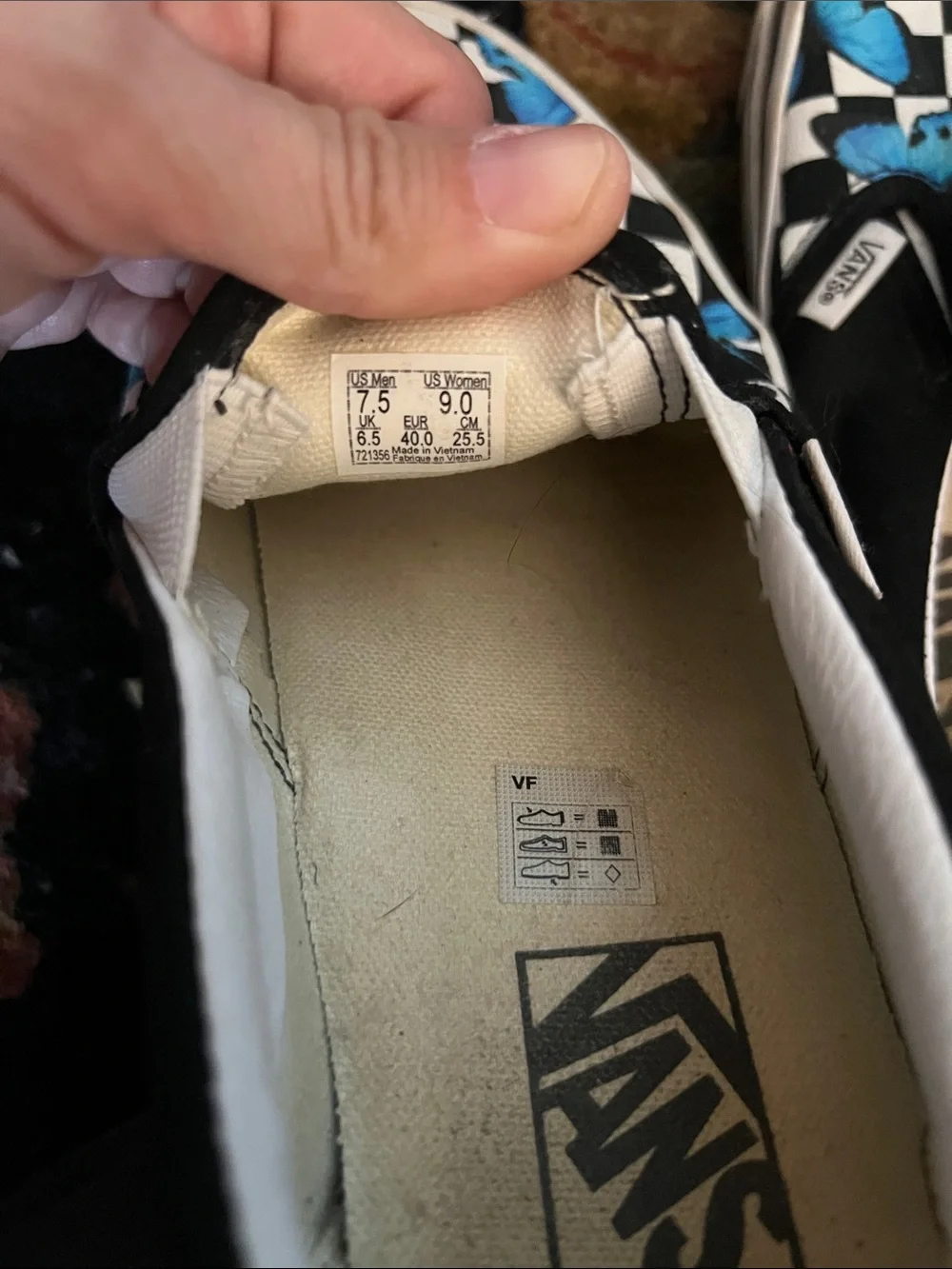 Vans iconic slip